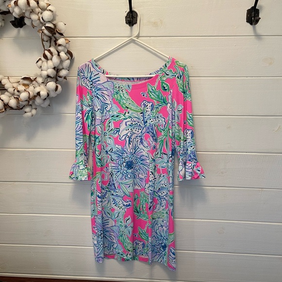 Lilly Pulitzer Sophie ruffle sleeve dress size small - Picture 3 of 8
